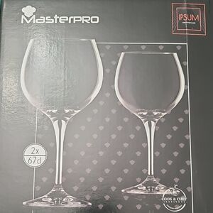 Masterpro Wine Glass Set